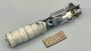 My Custom Nerfherder Scrapflex Lightsaber with Proffie and Crystal Chamber