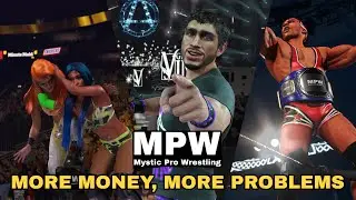 Mystic Pro Wrestling| Episode 15 More Money, More Problems Ladder Matches [WWE 2K CAW Universe Mode]