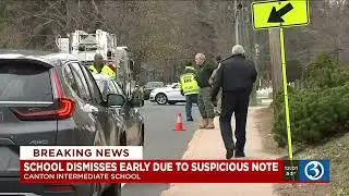 Canton Intermediate School dismisses early due to suspicious note