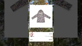 Cool Camo Print Kids Hoodies with Hats