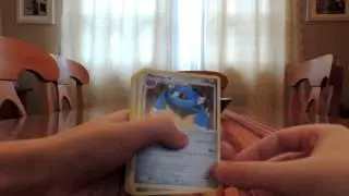 Opening a landorus full art pokemon cube
