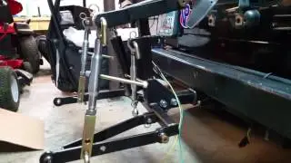 Kolpin DirtWorks Cat 0 3-pt Hitch System on Jeep Wrangler
