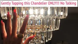 ASMR * Chandelier Tapping Only! * Gentle Glass Tapping * No Talking * ASMRVilla