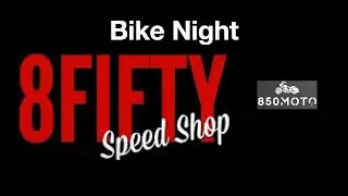 8Fifty Speed Shop...bike night during a rally!  #bike #rally #bikerlife #thunderbeach #motorcycles
