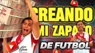 FABRIQUE UN ZAPATO DE FUTBOL DESDE 0 😱😱⚽️🔥 ¿te gustaría hacer tu zapato de futbol?