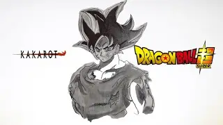 FastClear || How to draw ultra instinct Goku|| Dragon ball Z