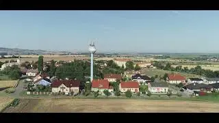 Hroznová Lhota z ptačího pohledu