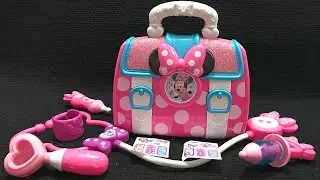 Disney Minnie Mouse Doctor Set Satisfying with Unboxing Compilation Toys ASMR #875