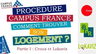 🎯Trouver un LOGEMENT ÉTUDIANT : CAMPUS FRANCE 🇨🇵