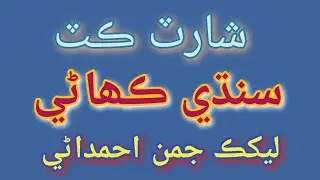Splendid Sindhi Story | Writer Juman Ahmedani