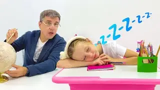 Nastya y papá: las mejores historias de regreso a clases
