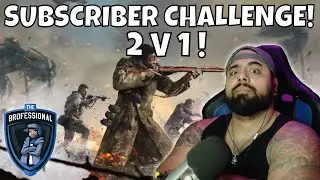LIVE STREAM REPLAY.  2 V 1 VIEWER  CHALLENGE | THE BROFESSIONAL #CALLOFDUTY #HIGHLIGHTS #THROWBACK