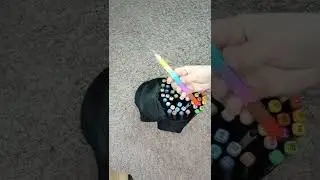 Обзор на фломастери 60 pcs