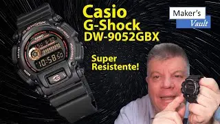 Casio G-Shock DW-9052GBX: Design e Resistência