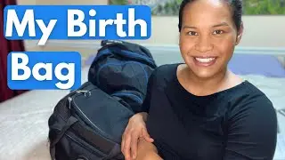 My BIRTH CENTER BAG? What to pack for a birth bag. Getting ready for labor.