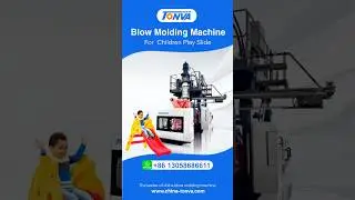 Children kids play toys slide making blow molding machine #kidsslide #toys #toysforkids