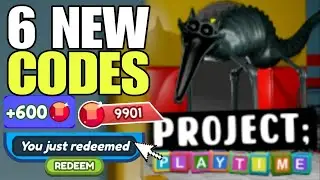 *NEW UPDATE* PROJECT PLAYTIME MULTIPLAYER ROBLOX CODES | PROJECT PLAYTIME MULTIPLAYER CODES