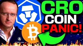 WHY EVERYONE IS FRUSTRATED WITH Crypto.com CRO COIN! | BITCOIN ON A CLIFF?