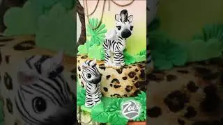 CUTE ZEBRA CAKE MODELS shorts