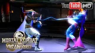 Mortal Kombat VS DC Universe [Xbox 360] - ✪ SuperMan Vs Raiden ✪ | Full HD