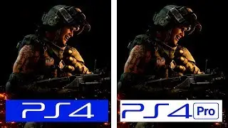 Call of Duty Black OPS 4 | PS4 vs PS4 Pro | 4K Graphics & Framerate Test Comparison