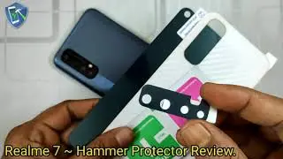 Realme 7 Screen Protector With Camera Glass Review