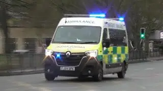 Renault Ambulance Response Through Cambridge | Parkers Piece