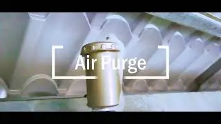 Air Purge. Using purging valve. Chilled Water System. #hvac #airconditioning