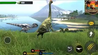 Jurassic Clash Primal Dino Sim: Naughty Velociraptor Gameplay (Android) Part 2 - First Look!