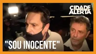 “Eu não matei ninguém”, afirma Paulo Cupertino ao ser apresentado na delegacia
