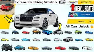 All Cars Unlocked 😱 Extreme Car Driving Simulator | 2026 New Update | 100K KM Drive😱 