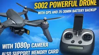 S002 GPS Drone Test & Review | Strong, Stable & Smooth