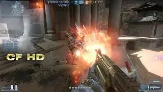 CrossFire HD CFHD ( CF 2 ) 穿越火线HD - Nano Mode Zombie With M1216 vs Gatling Gun Gameplay