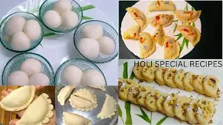 4 Instant Holi Sweets Recipes - Holi Sweets & Desserts l Easy & Simple Holi Festival Recipes