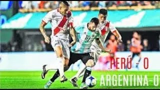 Argentina 0-0 Per&uacute;  Narraci&oacute;n Argentina TyC Sports  Eliminatorias Rusia 2018 05-10-17