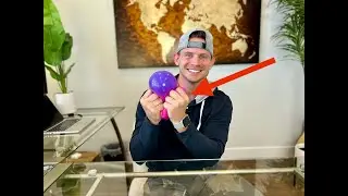 Review and Demo of Power Your Fun Arggh Rainbow Giant Stress Balls for Adults - 3.75 Inch