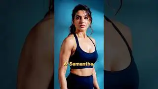 Top 10 most beautiful South Indian actresses in gym dress💯 #top10 #actress #beautiful #shorts