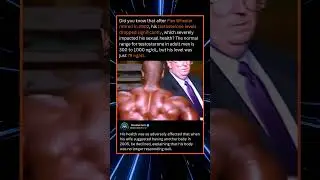Flex wheeler low testosterone effects #shorts #viral