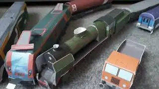 Mój pierwszy film-modele kartonowe kolejowe