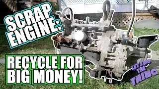 Engine blocks crushing machine, Engine Blocks Crusher, #Engineblockshredder, #Engineblocksshredding,