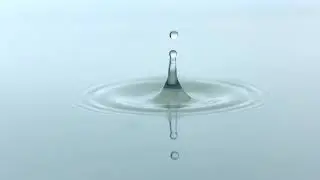 Video Background Stock Footage Free ( very practical water drops into the water background video )