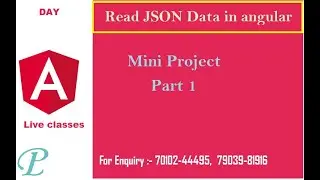 Read json data in angular Part 1