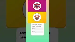 Tamil Nadu Premier League 2025#final #trippur #dindigul