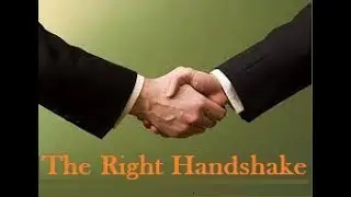 The right way of doing the handshake - Created by The Optimum Cube, Chetan Parashar.