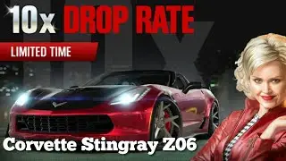 CSR Racing 2 Corvette Stingray Z06 10x DROP RATE