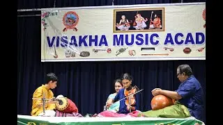 Kum. Amruthavarshini Achalla -Violin concert for Visakha Music Academy