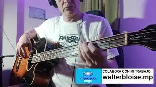 #250 Layla. Eric Clapton. Acustic Bass.