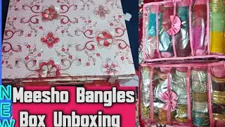 meesho bangles box unboxing | bangle box | combo | new bangle box meesho