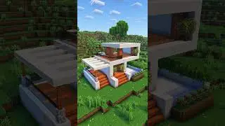 Современный дом в Minecraft #minecraft