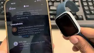 ECG app is not available on your Apple Watch : Fix